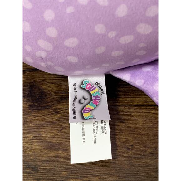 Squishmallows 8" Aziza Stingray Speckled Purple Sea Life No Tags Fast Ship 0419 - Picture 3 of 3